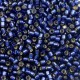 Miyuki Delica Perlen 11/0 - Duracoat silverlined dyed navy DB-2191